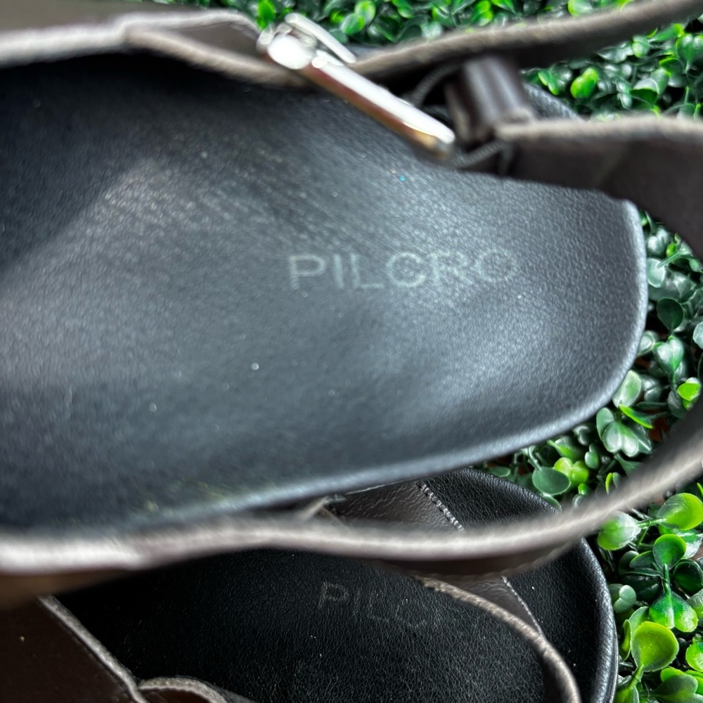 PILCRO SLINGBACK CLOGS Chocolate Brown Women's Size 39- 9 US - Picture 7 of 9